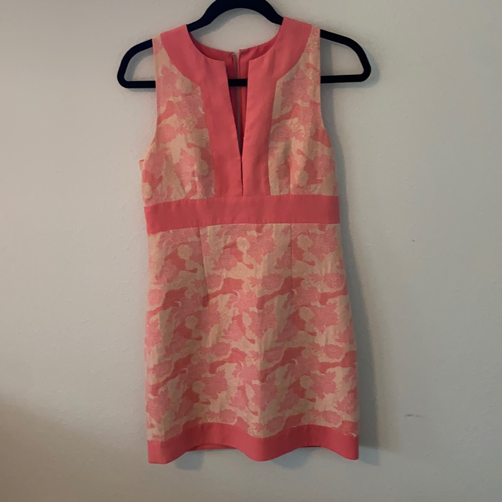 Coral dress